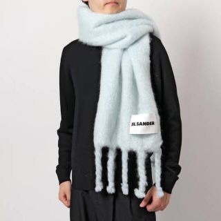 ジルサンダー(Jil Sander)の極美品　ジルサンダー  モヘア　ウール　マフラー(マフラー/ショール)