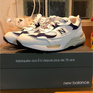 ニューバランス(New Balance)のnew balance M992 USA WhiteNavy 26.5(スニーカー)