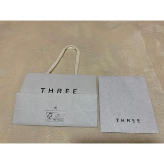 スリー(THREE)のTHREE ショップ袋 封筒(ショップ袋)