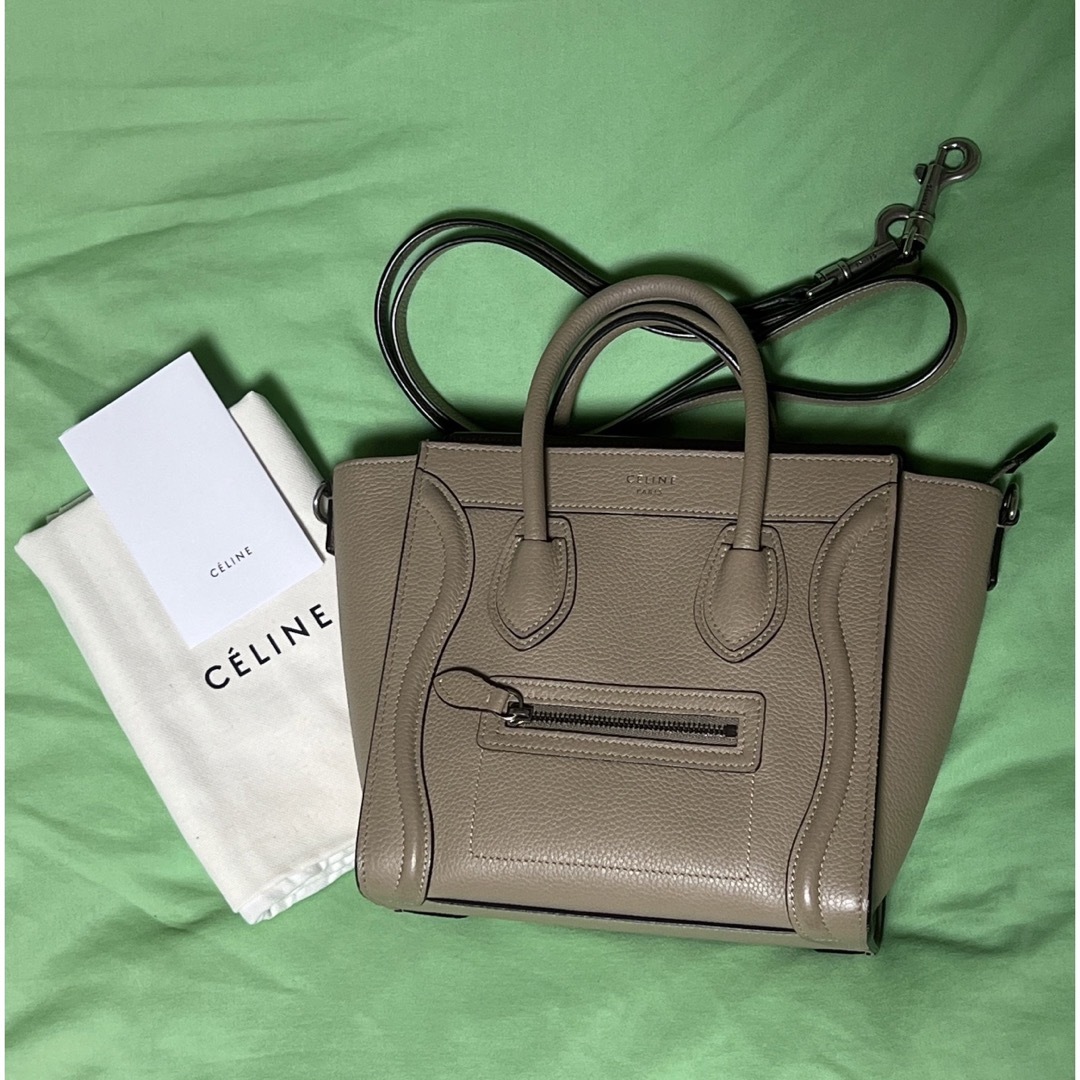 celine(セリーヌ)のセリーヌ　ラゲージ　ナノ　デューン レディースのバッグ(ショルダーバッグ)の商品写真