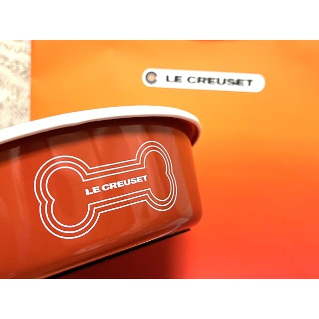 LE CREUSET(ルクルーゼ)のル・クルーゼ ドッグボウルM   組み合わせ自由 新品未使用品 その他のペット用品(犬)の商品写真