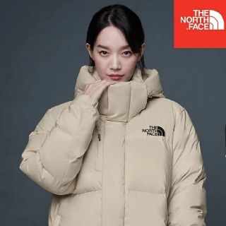 ザノースフェイス(THE NORTH FACE)の【再入荷】【日本未発売】ECO AIR DOWN JACKETライトベージュ　S(ダウンジャケット)