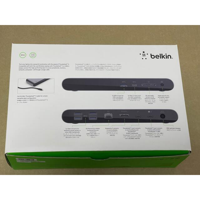 Belkin Thunderbolt 3 Dock Pro F4U097 美品