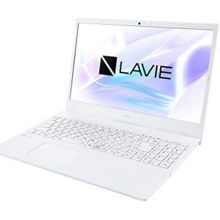 エヌイーシー(NEC)の15.6インチ　NEC LAVIE パールホワイト(ノートPC)