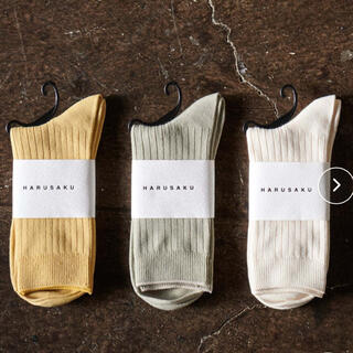 コンバース(CONVERSE)のHARUSAKU CC : RIB Color socks 3P set(ソックス)