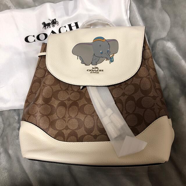 coach ダンボ　リュックレディース