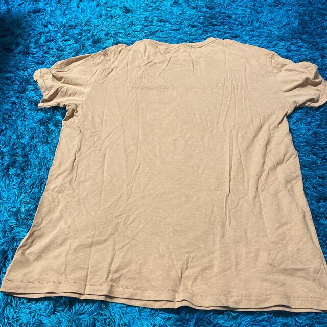 American Eagle(アメリカンイーグル)のアメリカンイーグル　Tシャツ　ベージュ メンズのトップス(Tシャツ/カットソー(半袖/袖なし))の商品写真