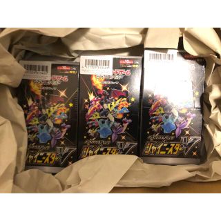 ポケモン(ポケモン)のシャイニースターV  新品未開封　3BOX シュリンク付 ポケモンカード(Box/デッキ/パック)