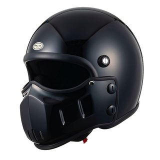シンプソン(SIMPSON)のtt&co ヘルメット　MAD MASSK-J01 BLACK マッドマックス(ヘルメット/シールド)