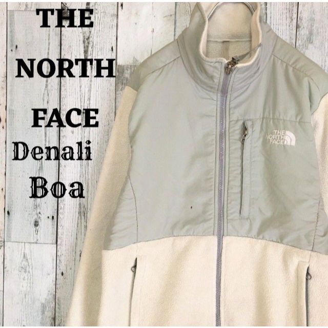 ノースフェイス　the north face デナリジャケット　白　ホワイト