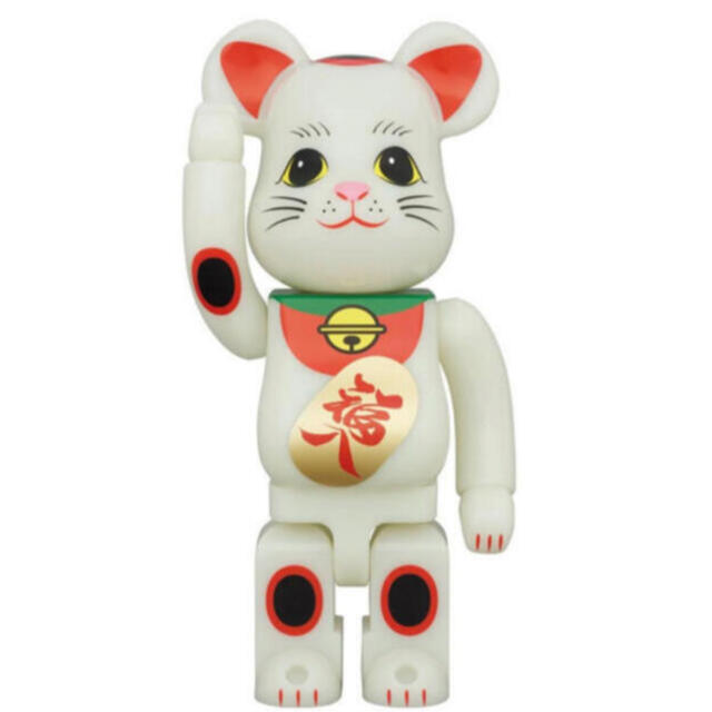 BE@RBRICK 招き猫 福入 蓄光 400％