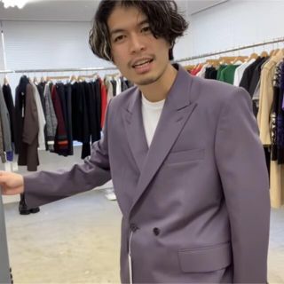 ジョンローレンスサリバン　19ss  ダブルテーラードジャケット