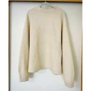 ザラ(ZARA)のZARA ボトルネック ニット ドロップショルダー(ニット/セーター)