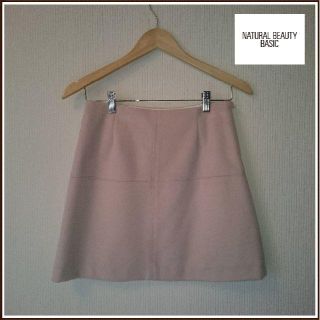 ナチュラルビューティーベーシック(NATURAL BEAUTY BASIC)のRena様専用【Natural Beauty Basic♡】ミニ／ピンク(ミニスカート)