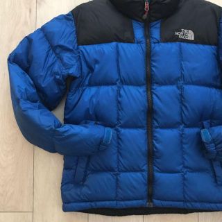 THE NORTH FACE - ノースフェイス800フィルブルーブラック青黒ローツェ