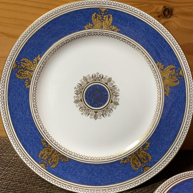 未使用 ウェッジウッド コロンビア パウダーブルー 27cmディナー