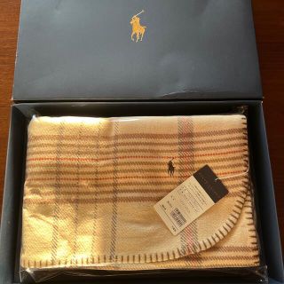 ラルフローレン(Ralph Lauren)のラルフローレン　ハーフコットンブランケット　(毛布)