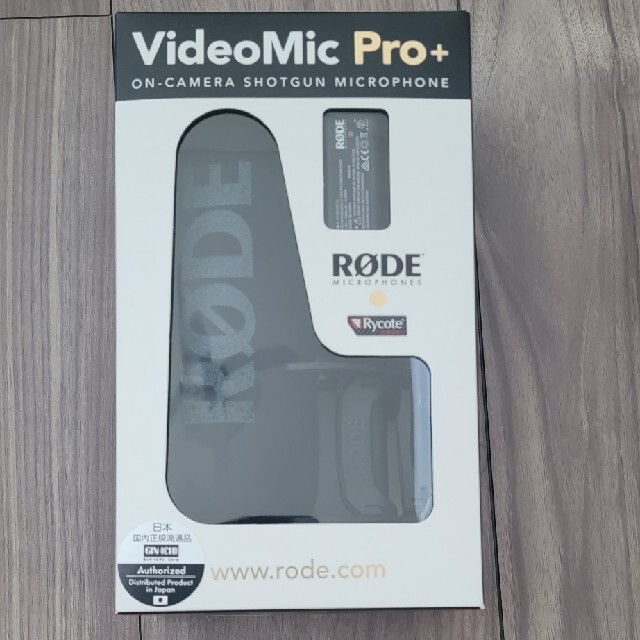 RODE VideoMic Pro+ 一眼 カメラ マイク ビデオマイクスマホ/家電/カメラ