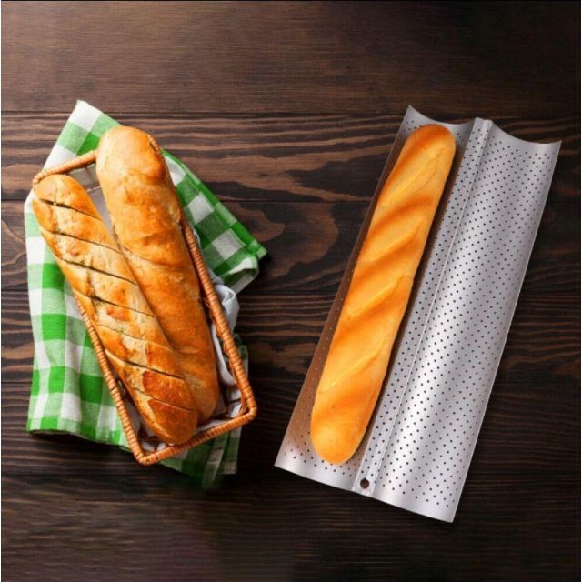 フランスパン用 天板 2枚セット！ 発酵 焼成 パン作り パン道具 お菓子にも