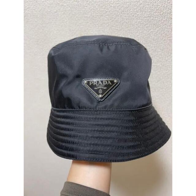 ニッサン・638 【ほぼ未使用】PRADA 帽子 バケハ - 通販