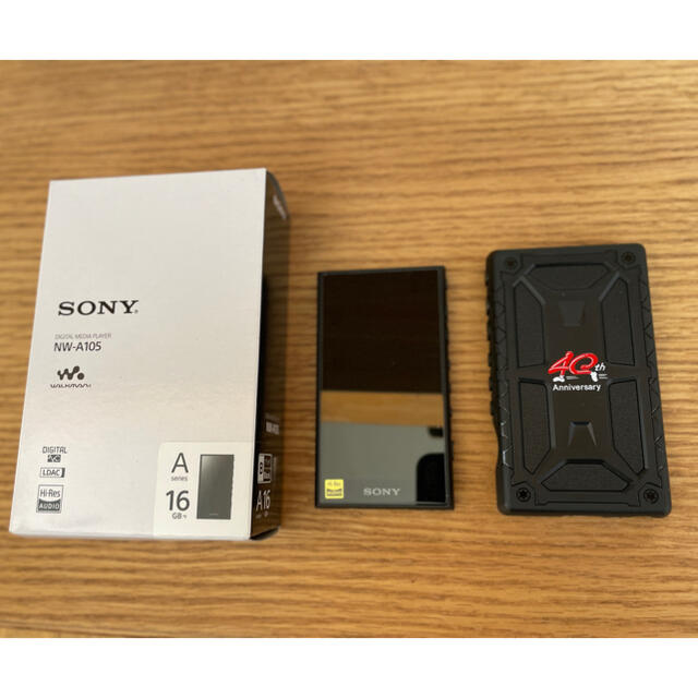 スマホ/家電/カメラSONY ウォークマンNW-A105 Aシリーズ ブラック16GB