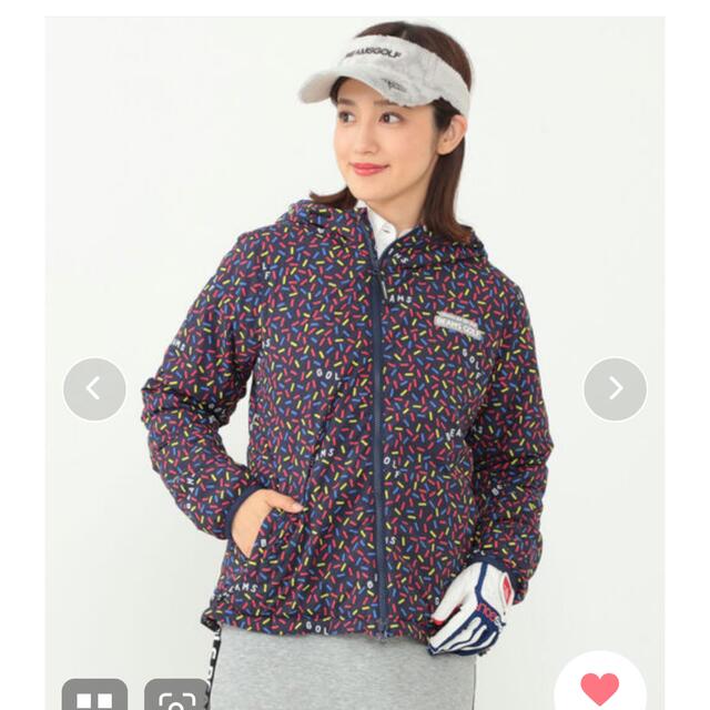 BEAMS   BEAMS GOLF 年モデル 中綿ブルゾン ネイビー Sサイズの