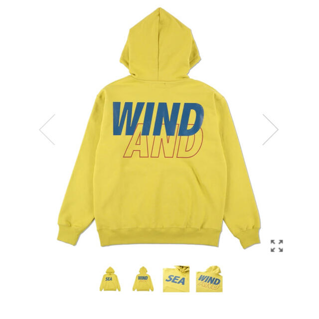 WIND AND SEA パーカー SEA HOODIE イエローL - www.sorbillomenu.com