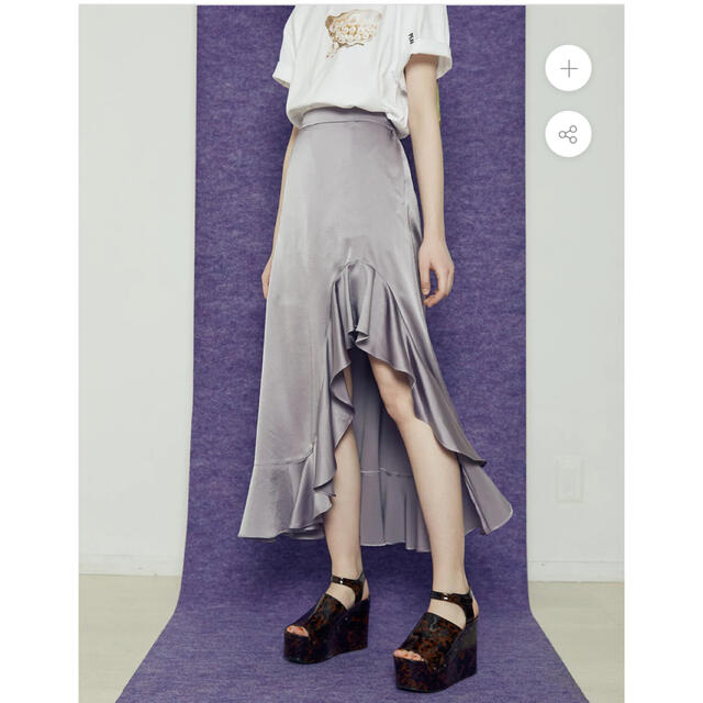 PAMEO POSE(パメオポーズ)のPAMEO POSE Courtney Skirt レディースのスカート(ロングスカート)の商品写真