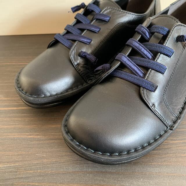 INCHOLSE インコルジェ　カジュアルシューズ　ブラック 23.5 B58 レディースの靴/シューズ(ハイヒール/パンプス)の商品写真