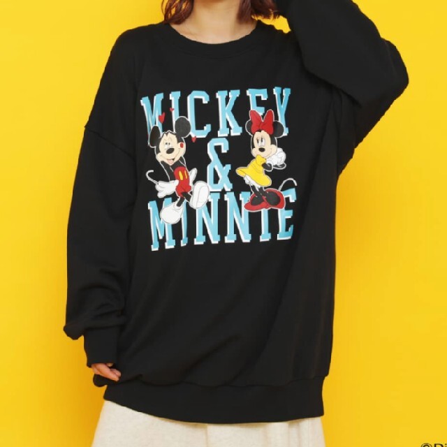ロデオ　Mickey & Minnieスウェットチュニック
