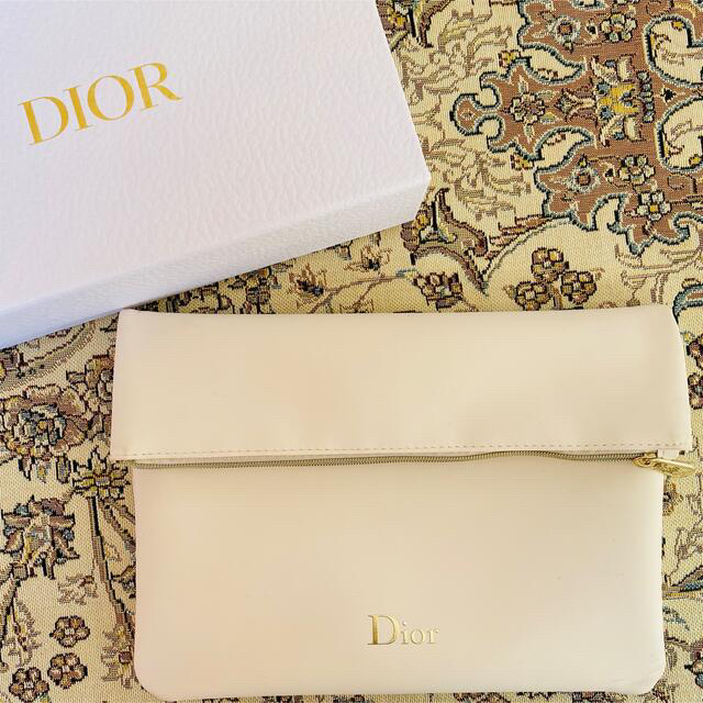 Dior(ディオール)のDior クラッチポーチ ノベルティ ポーチ クラッチ 非売品 ディオール レディースのバッグ(クラッチバッグ)の商品写真