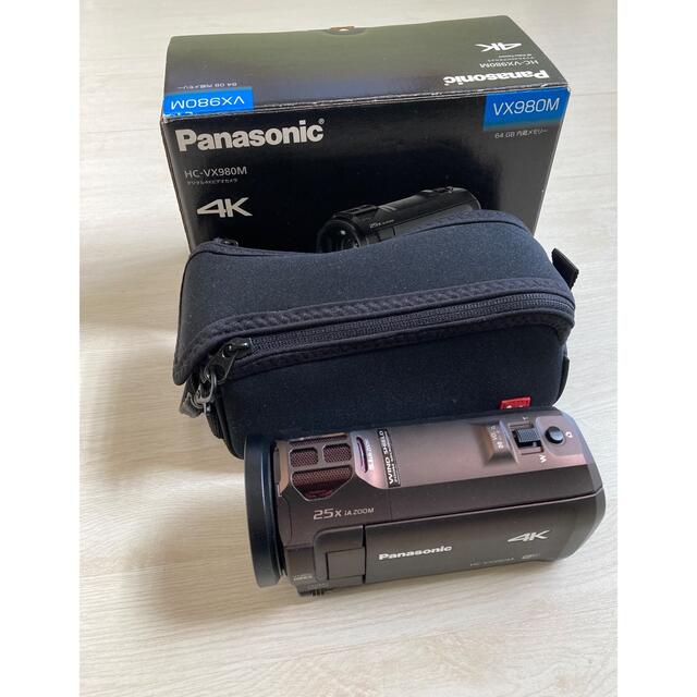 Panasonic ビデオカメラ HC-VX980M-T スマホ/家電/カメラのカメラ(ビデオカメラ)の商品写真
