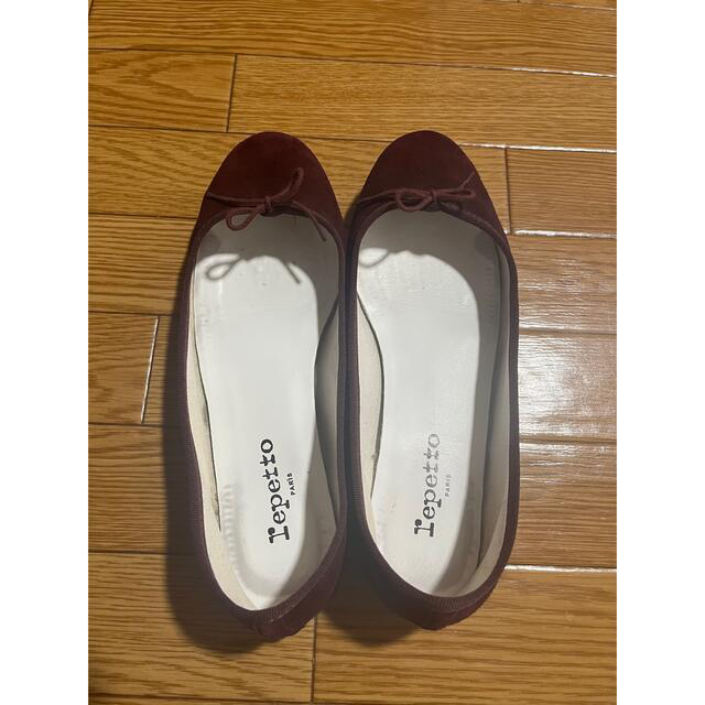 repetto バレエシューズ　ボルドーブラウン　サイズ39