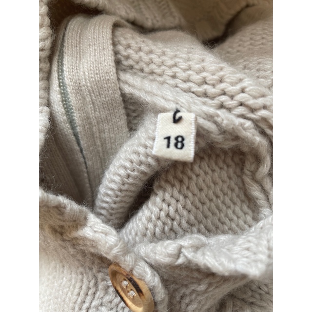  ボントン　ニットチュニック キッズ/ベビー/マタニティのベビー服(~85cm)(ニット/セーター)の商品写真