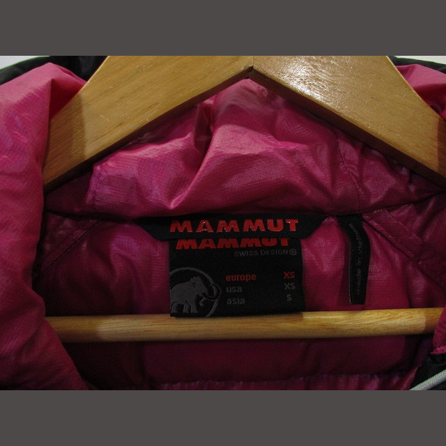 Mammut(マムート)のMAMMUT アトラス フーデッド ダウン ジャケット 黒 ブラック S  レディースのジャケット/アウター(ダウンジャケット)の商品写真