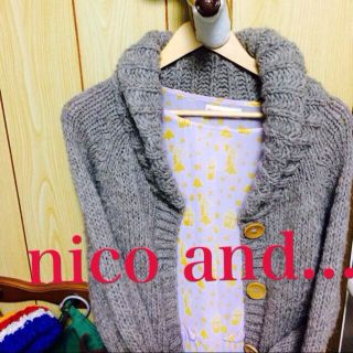 ニコアンド(niko and...)のnico and... ♥︎ロングガウン(ロングコート)