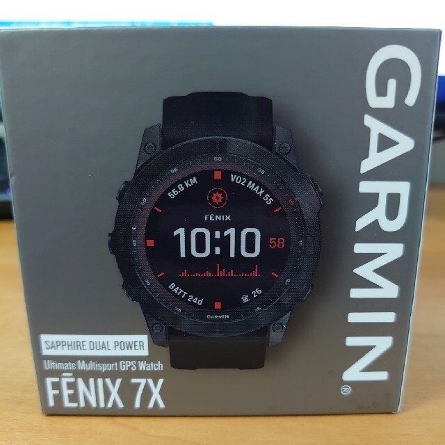 ガーミン（GARMIN） fenix 7X Sapphire DP BK