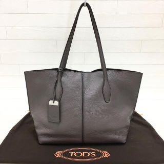 美品・保存袋付 トッズ トートバッグ ワンショルダー 留め具 ...