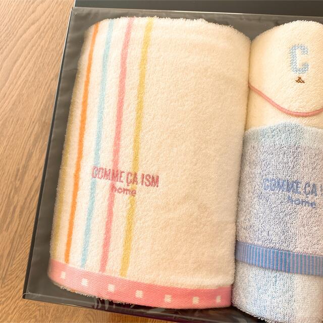 COMME CA ISM(コムサイズム)のCOMME CA ISM home タオルset インテリア/住まい/日用品の日用品/生活雑貨/旅行(タオル/バス用品)の商品写真