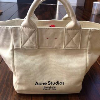 acne studios キャンバス　トートバッグ　ラージ