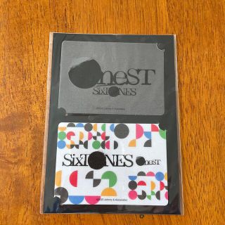 ジャニーズ(Johnny's)のSixTONES oneST ステッカー(アイドルグッズ)