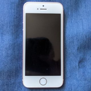 アイフォーン(iPhone)のバンブー様専用　iphone se 第一世代　ローズゴールド　64GB(スマートフォン本体)