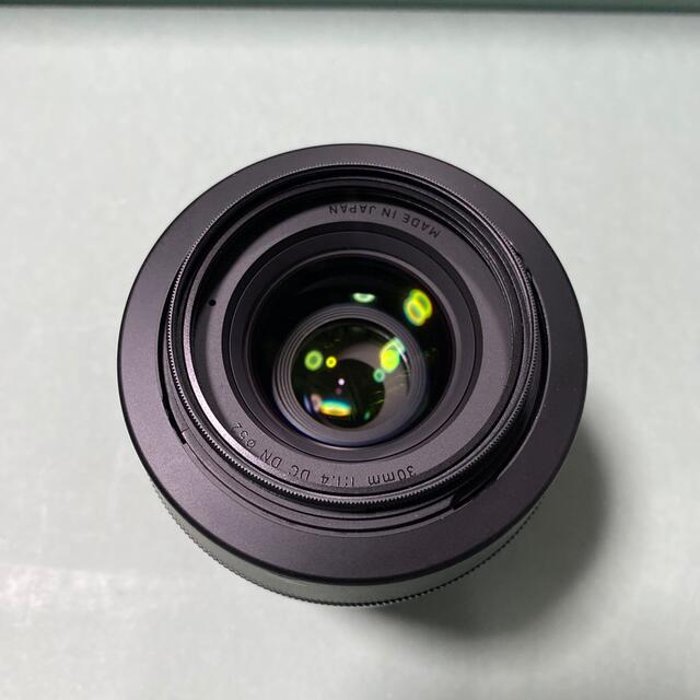 SONY(ソニー)のSIGMA 30mm F1.4 DC DN ソニーEマウント スマホ/家電/カメラのカメラ(レンズ(単焦点))の商品写真