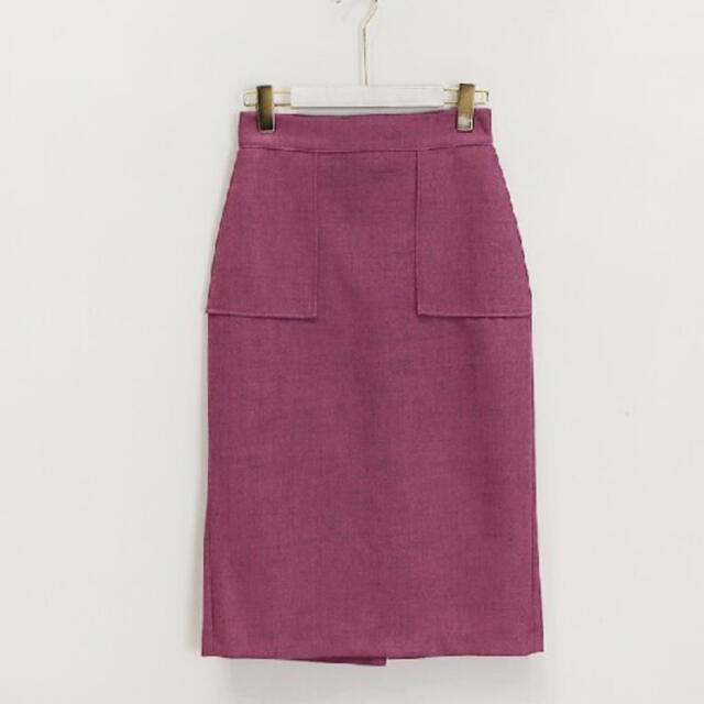 dholic(ディーホリック)のスリムバックスリットスカート レディースのスカート(ひざ丈スカート)の商品写真