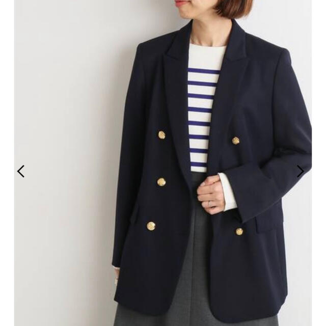 新品未使用】IENA maison ウールダブルブレストジャケットサイズ36