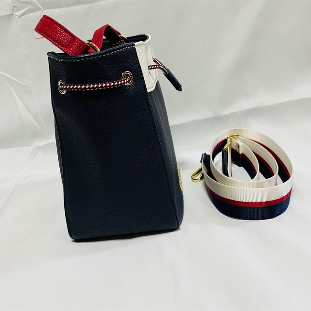 TOMMY HILFIGER(トミーヒルフィガー)のTOMMY HILFIGER  マルチ　ハンド&ショルダー　バッグ　美品 レディースのバッグ(ショルダーバッグ)の商品写真