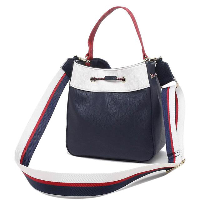 TOMMY HILFIGER(トミーヒルフィガー)のTOMMY HILFIGER  マルチ　ハンド&ショルダー　バッグ　美品 レディースのバッグ(ショルダーバッグ)の商品写真