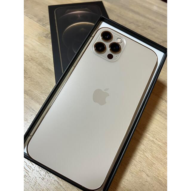 iPhone(アイフォーン)のiPhone12Pro GOLD 128GB スマホ/家電/カメラのスマートフォン/携帯電話(スマートフォン本体)の商品写真