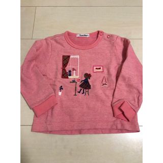 ファミリア(familiar)の美品　ファミリア　トレーナー　90(Tシャツ/カットソー)