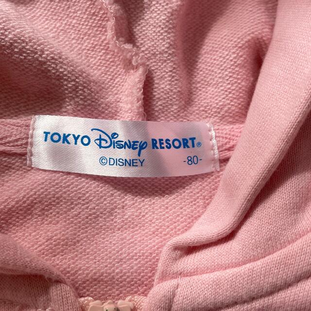 Disney(ディズニー)のディズニーリゾート　ミッキー　ミニー　パーカー キッズ/ベビー/マタニティのベビー服(~85cm)(ジャケット/コート)の商品写真